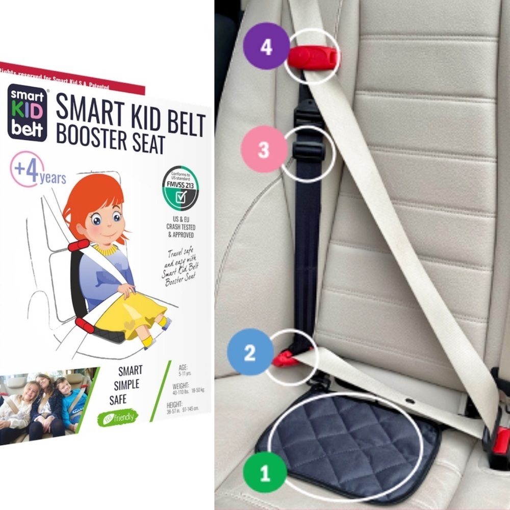 Smart Kid Belt Booster Seat New